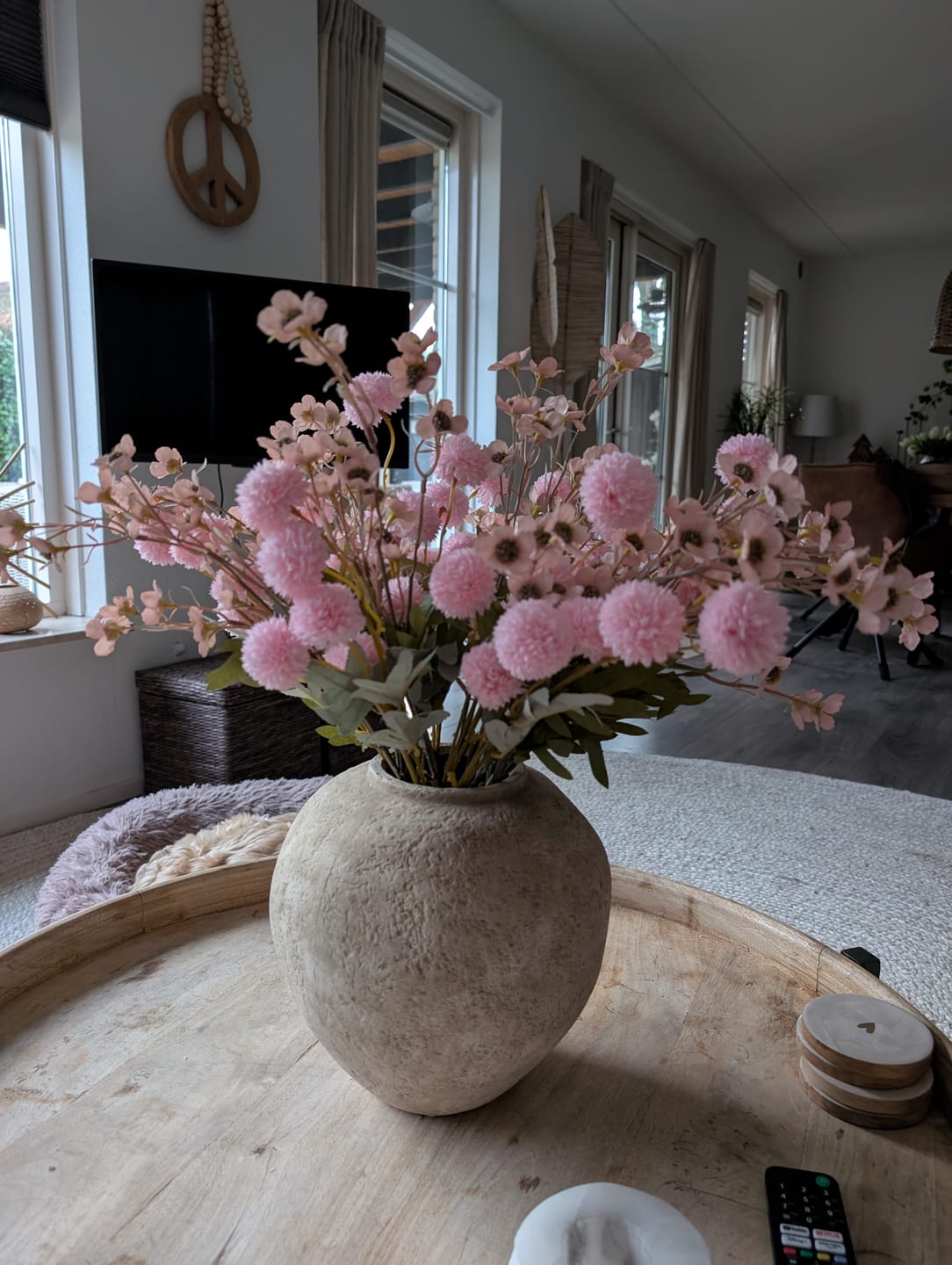 Customer photo review of Wax Arrangement - Roze