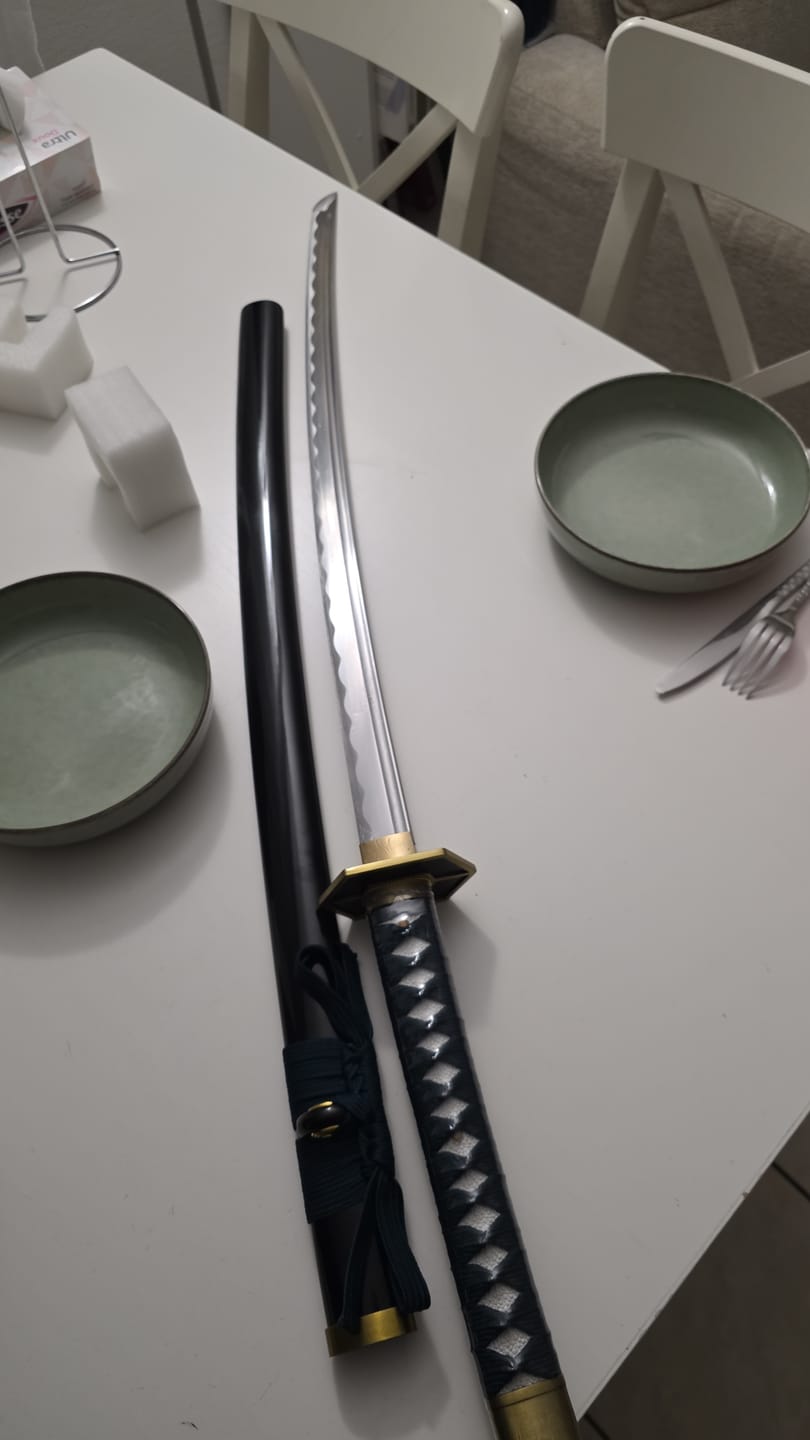 Customer photo review of Katana Bleach Kyoka Suigetsu