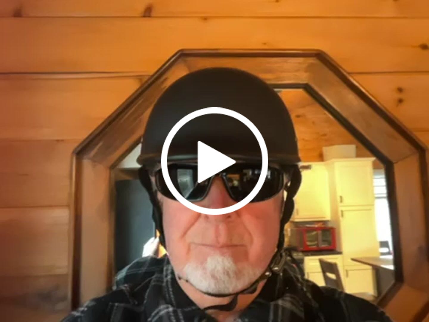 Customer video review of Low Profile Reversible Polo AS/NZ Helmet - Matte Black