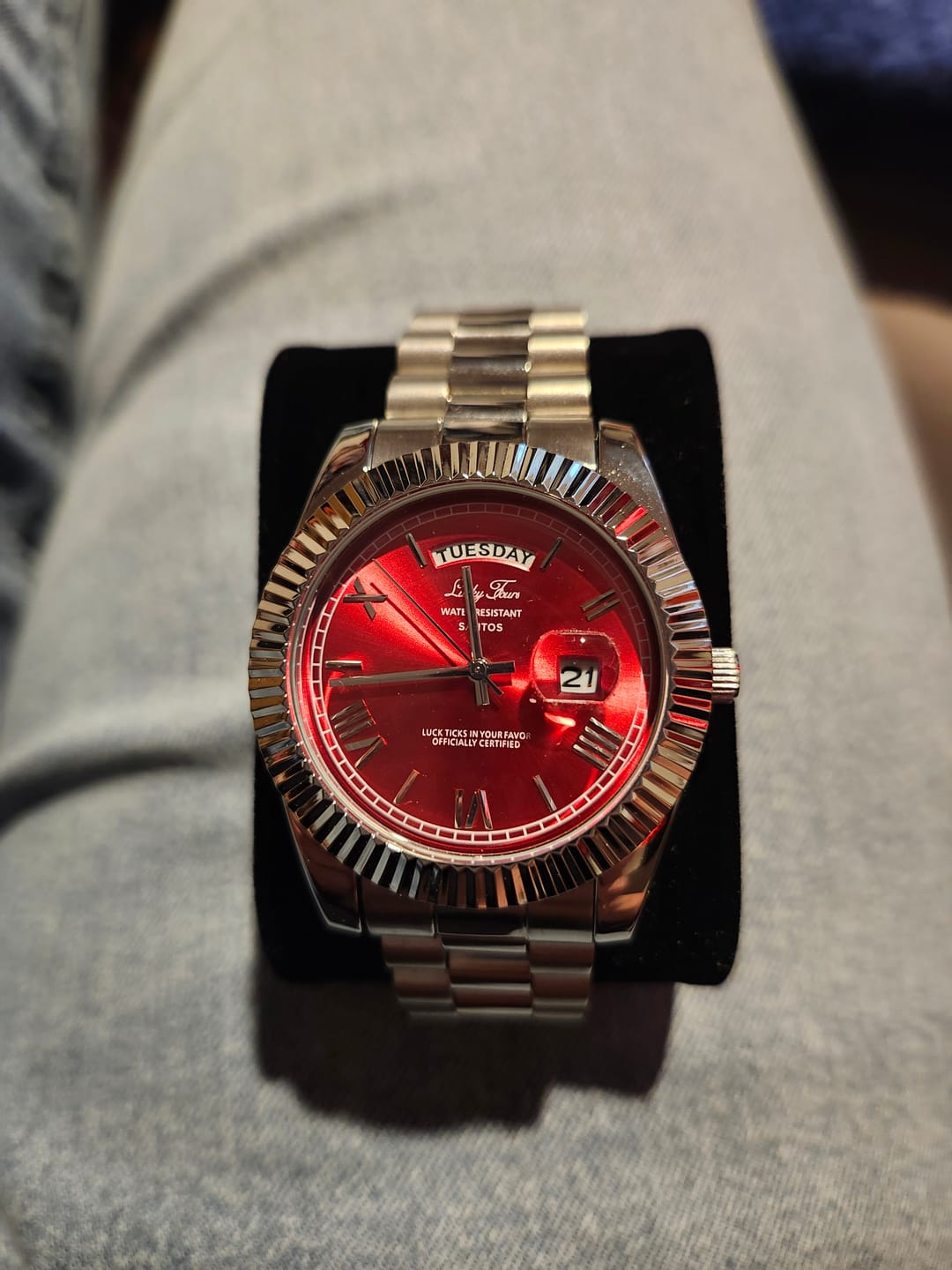 Customer photo review of Lucky Fours® Santos
