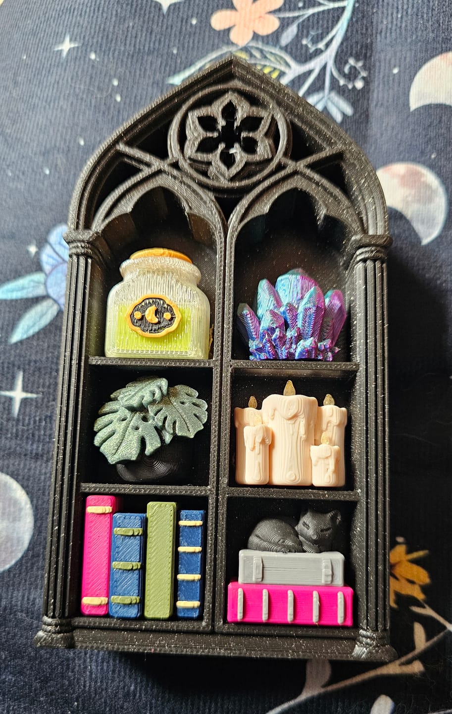 Customer photo review of Gothic Book Nook