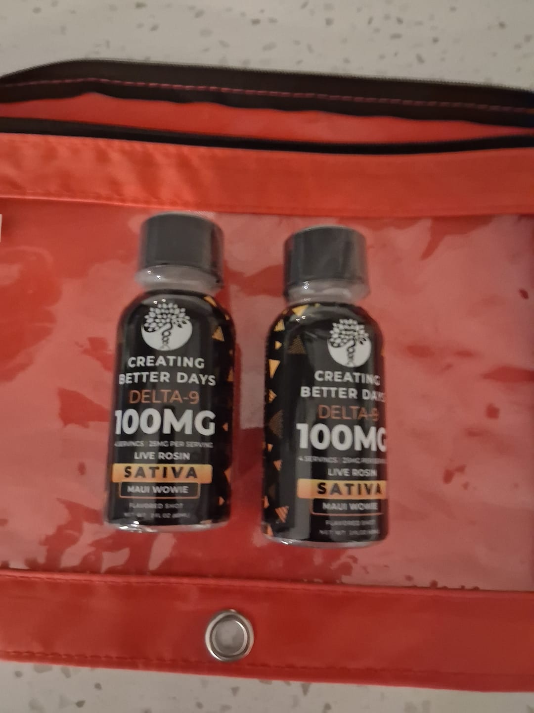 Customer photo review of NANO THC SHOT