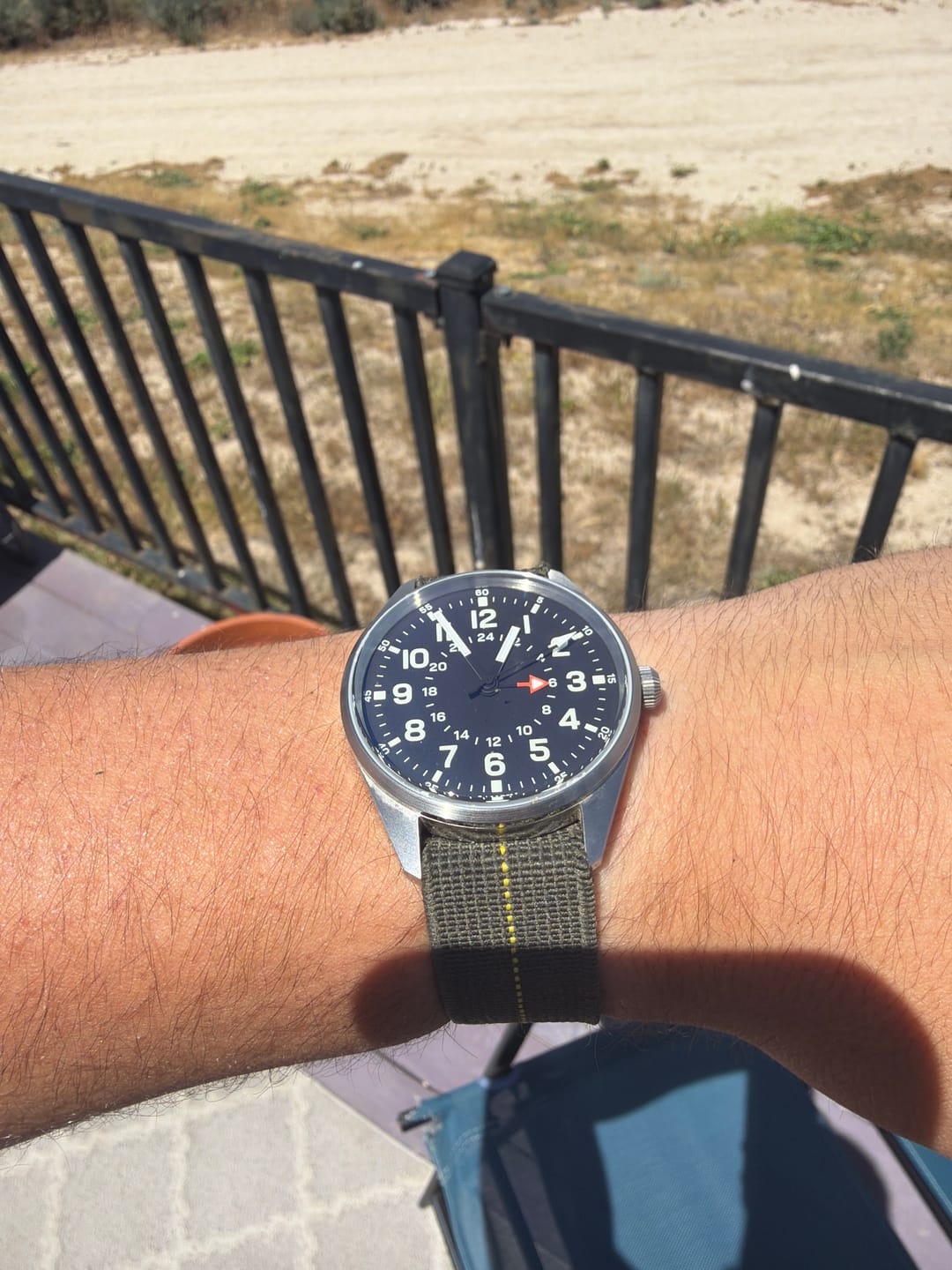 Customer photo review of The WOE-ZA Commando Strap