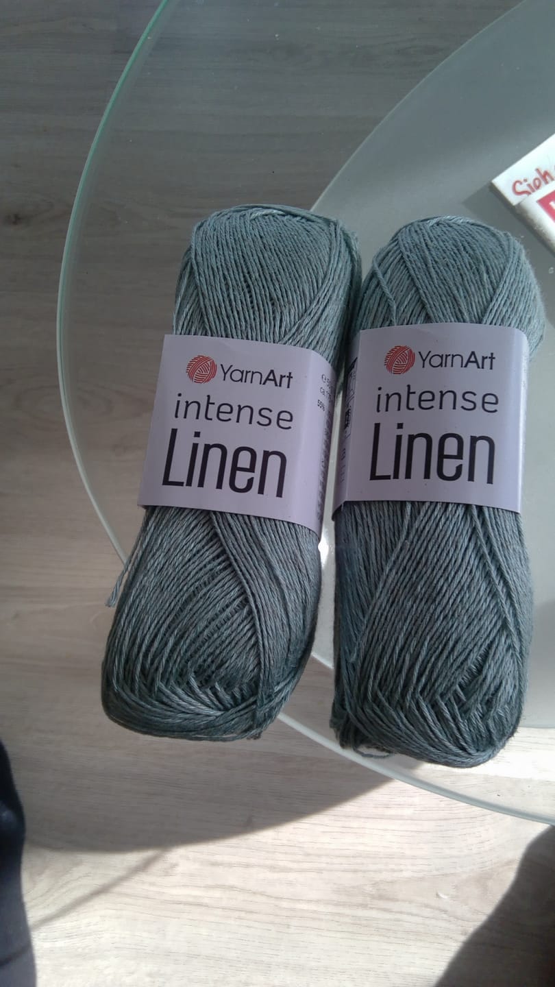 Customer photo review of YarnArt Intense Linen