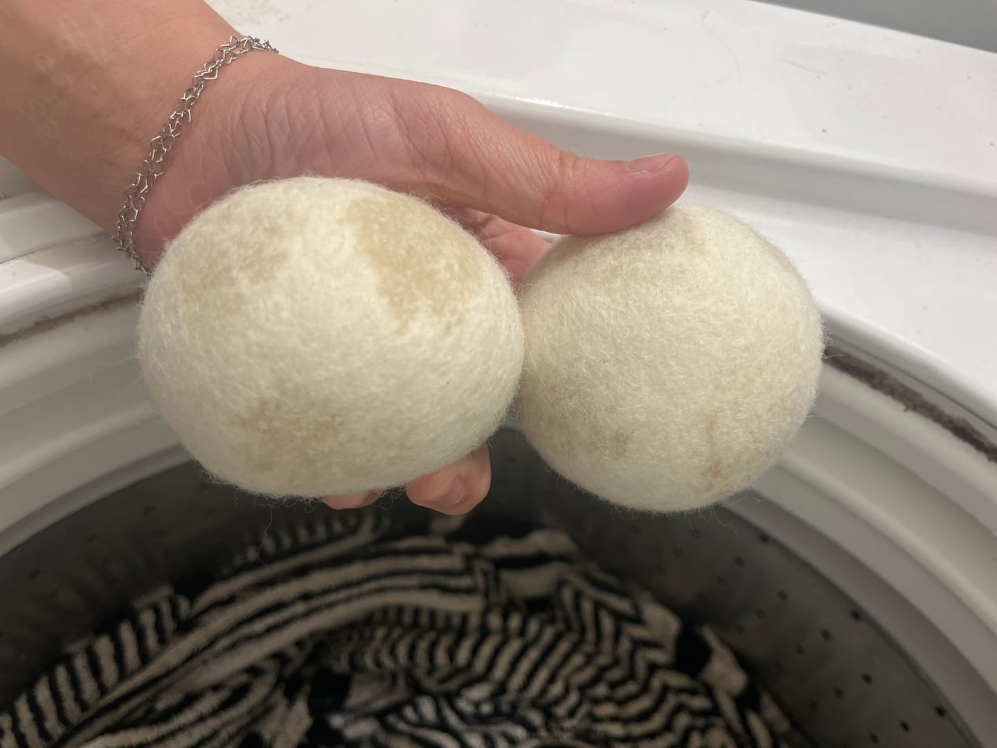 Customer photo review of Dryer Balls 6-pack