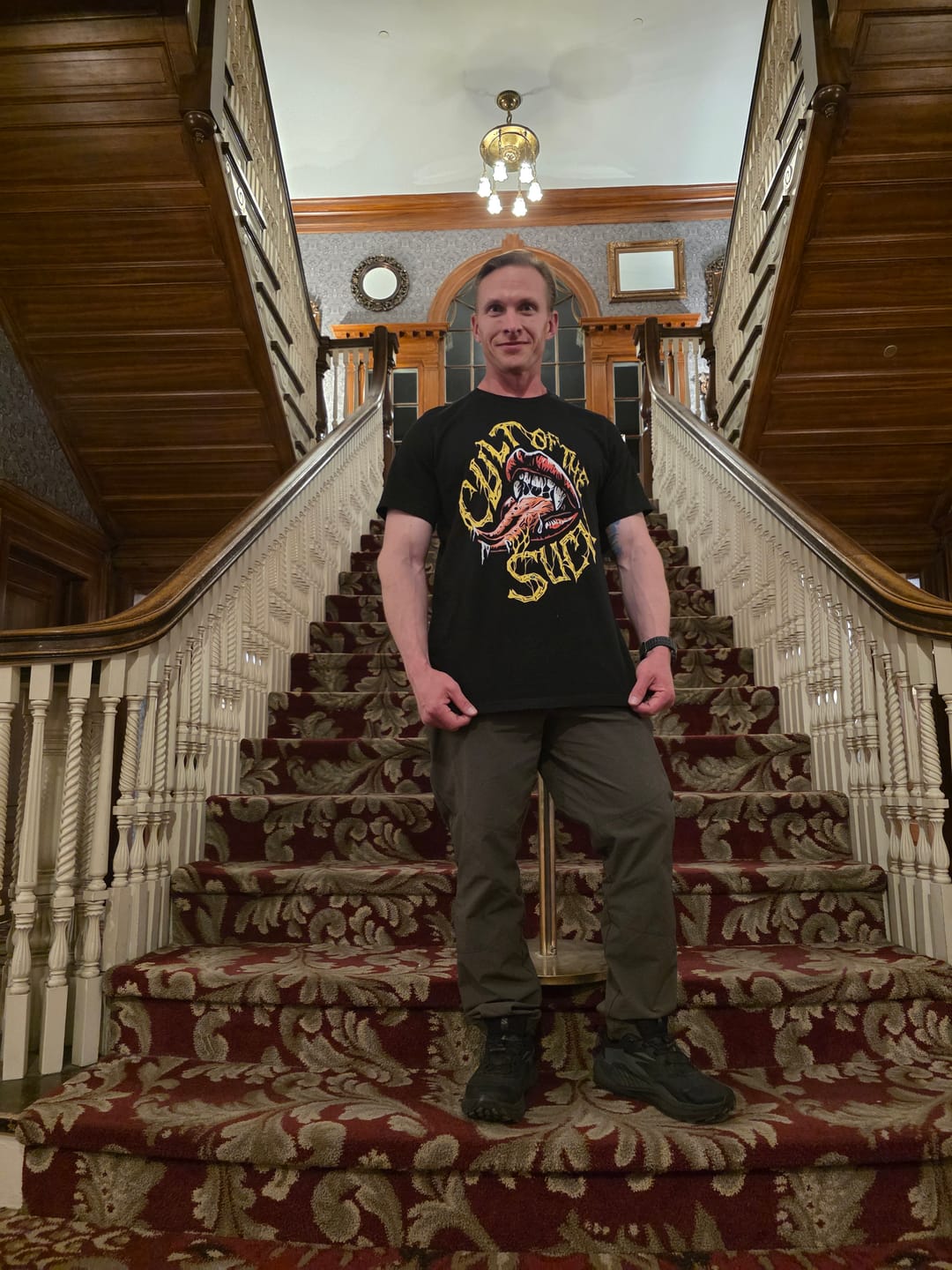 Customer photo review of Cult Of The Suck Tee V1