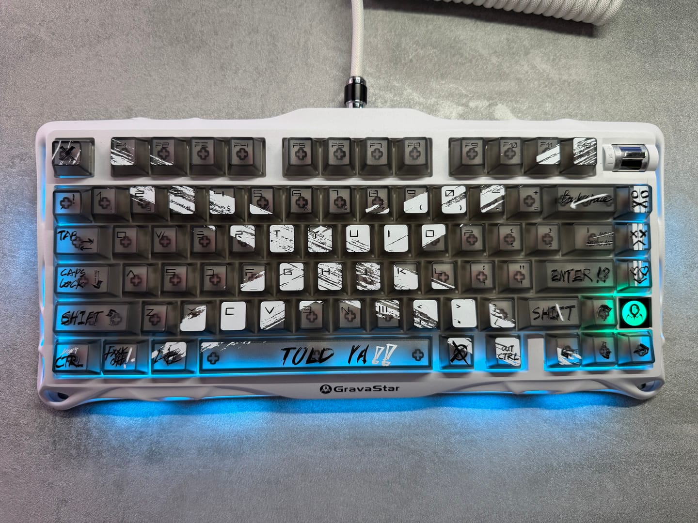 Customer photo review of KeyTok XXX - Matte Tuş Takımı