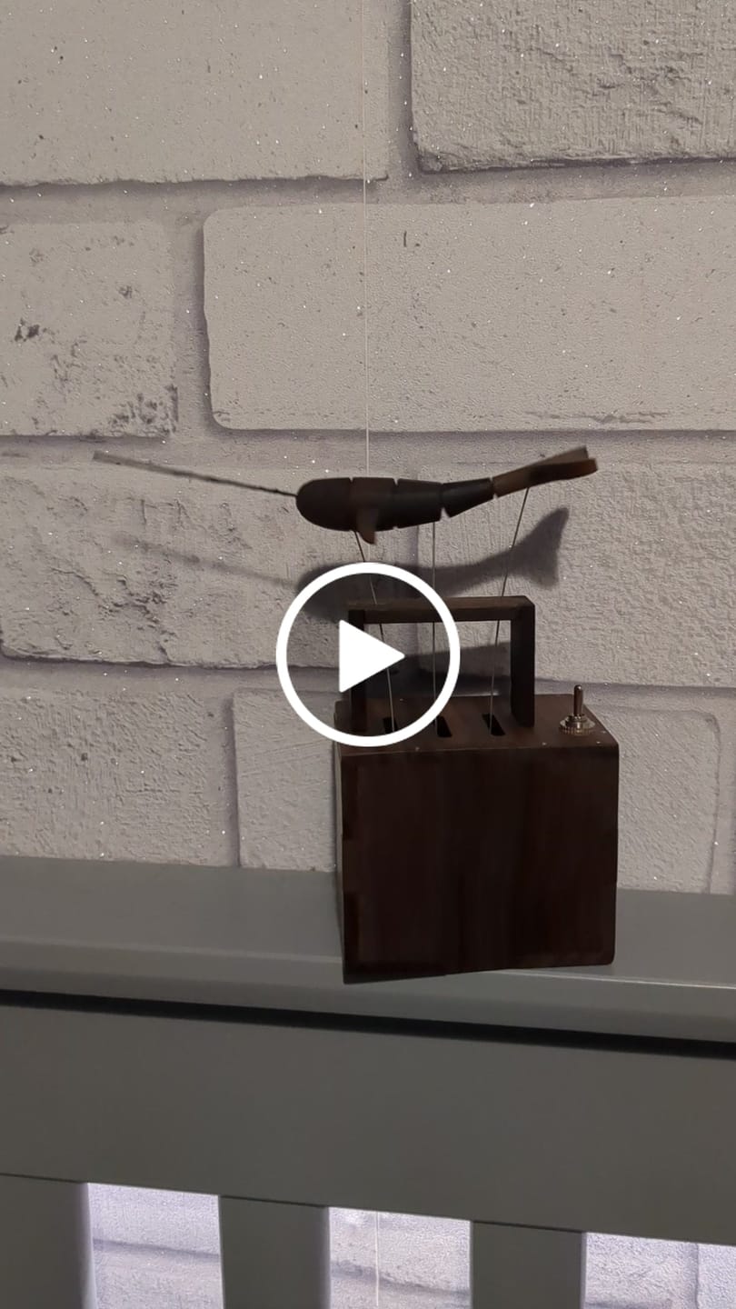 Customer video review of MarinerPoet™ Handcrafted Walnut Whale Automaton