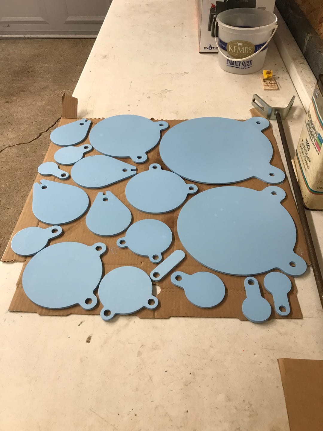 Customer photo review of AR500 Hanging Gongs