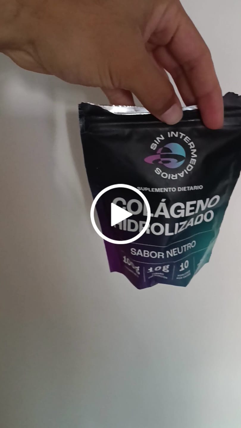 Customer video review of Colágeno Hidrolizado