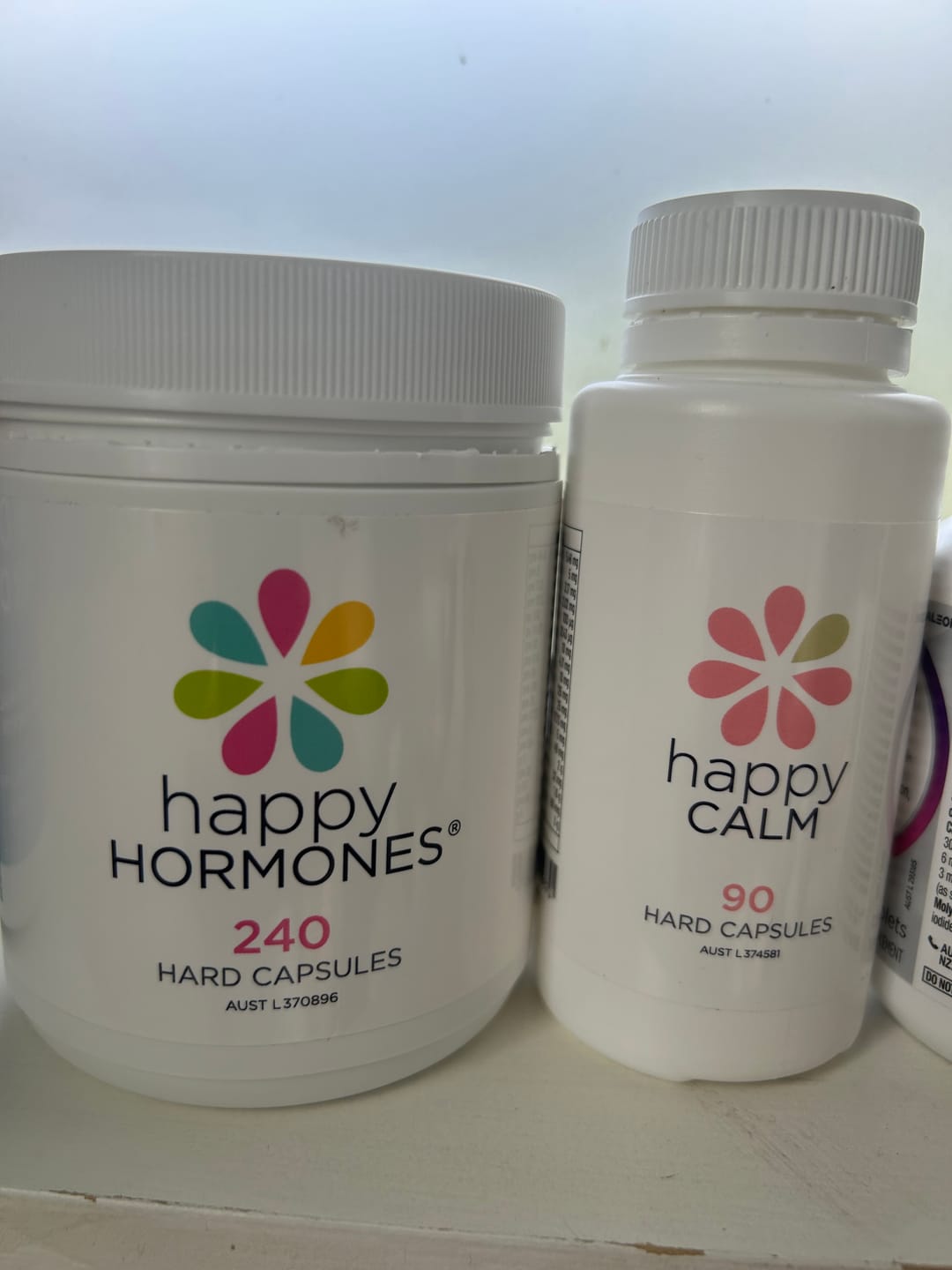 Customer photo review of Hormone Balance Supplement - Happy Hormones® Capsules