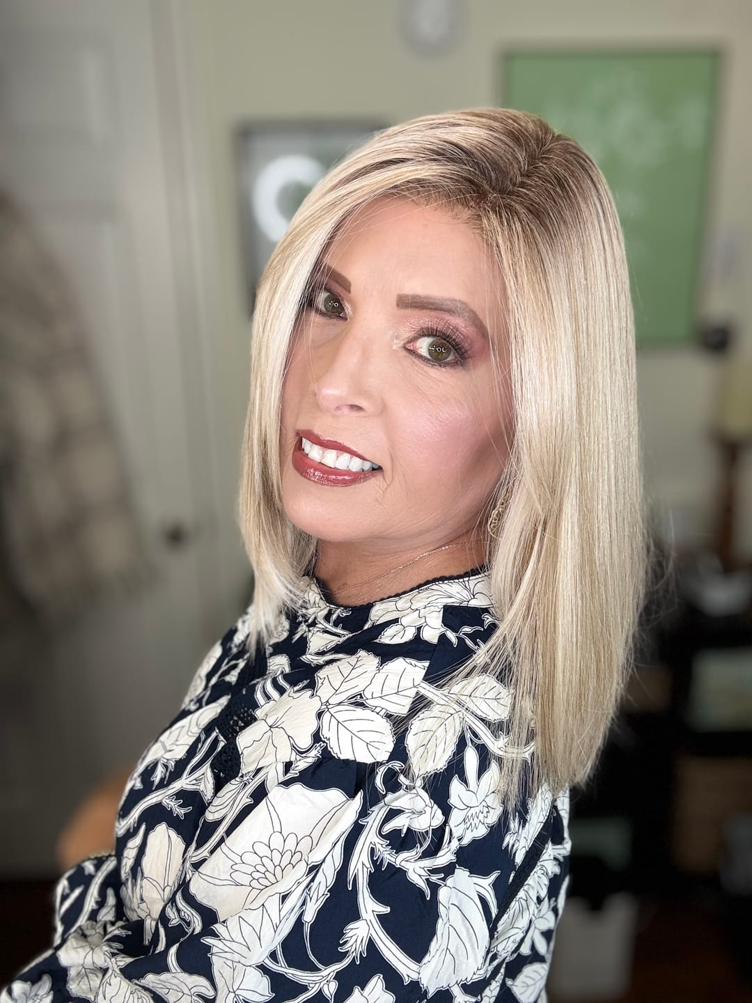Customer photo review of SHEER PERFECTION - Neutral Sand Blonde