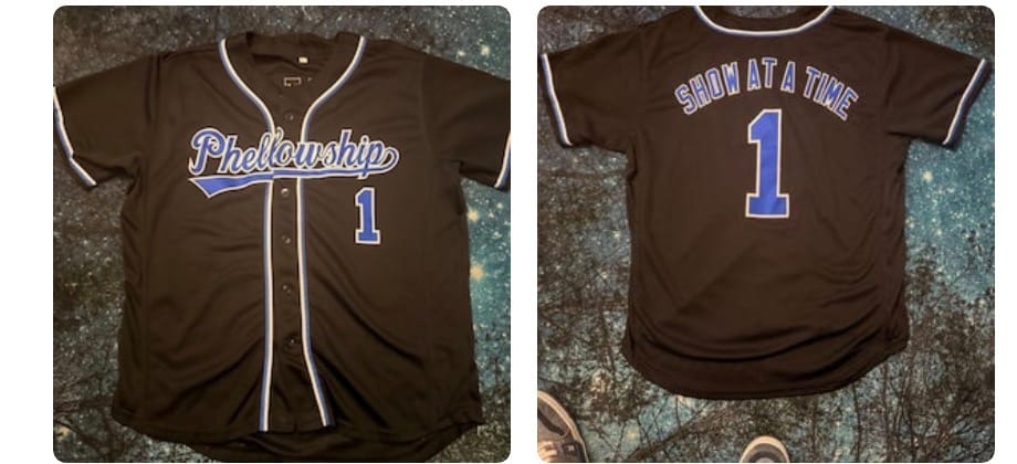 Customer photo review of Custom Black Royal-White Classic Style Authentic Baseball Jersey