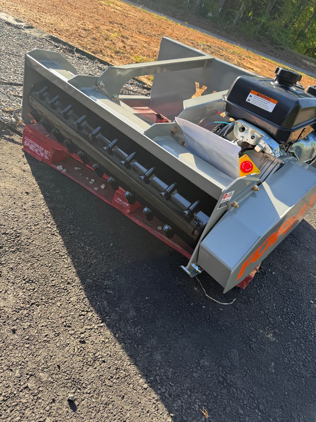 Customer photo review of Forax Gas Powered Mulcher | Model GP40 | 40" Cutting Width | 14HP Kohler | For Tractors