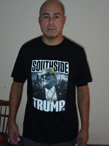 Customer photo review of Southside Trump T-Shirt