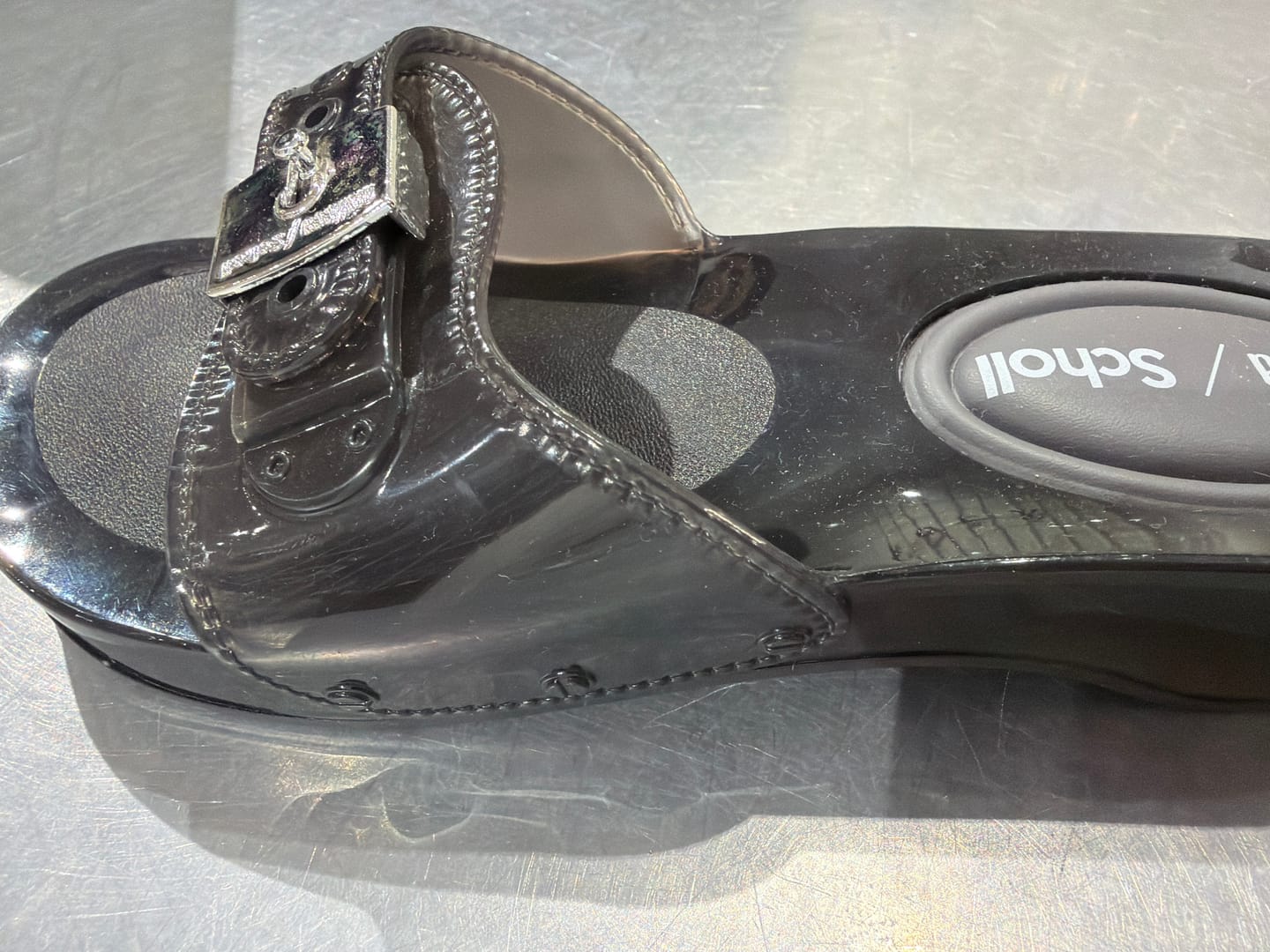 Customer photo review of כפכפי גומי לנשים Scholl + Melissa Pescura Heel