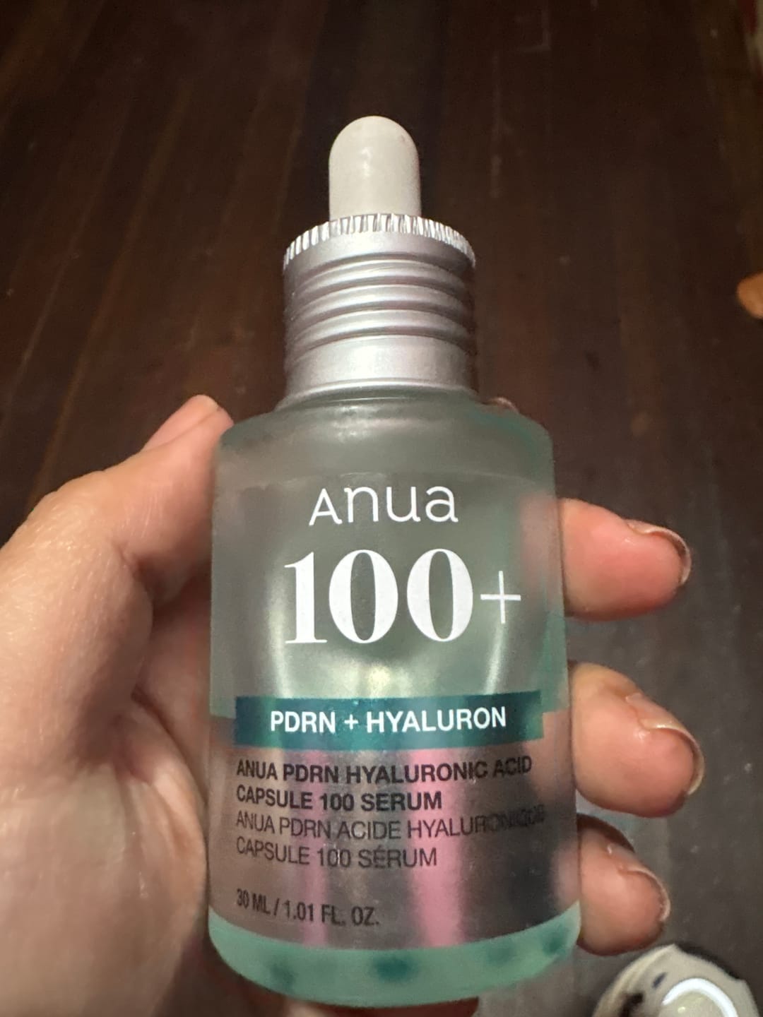 Customer photo review of PDRN Hyaluronic Acid Capsule 100 Serum