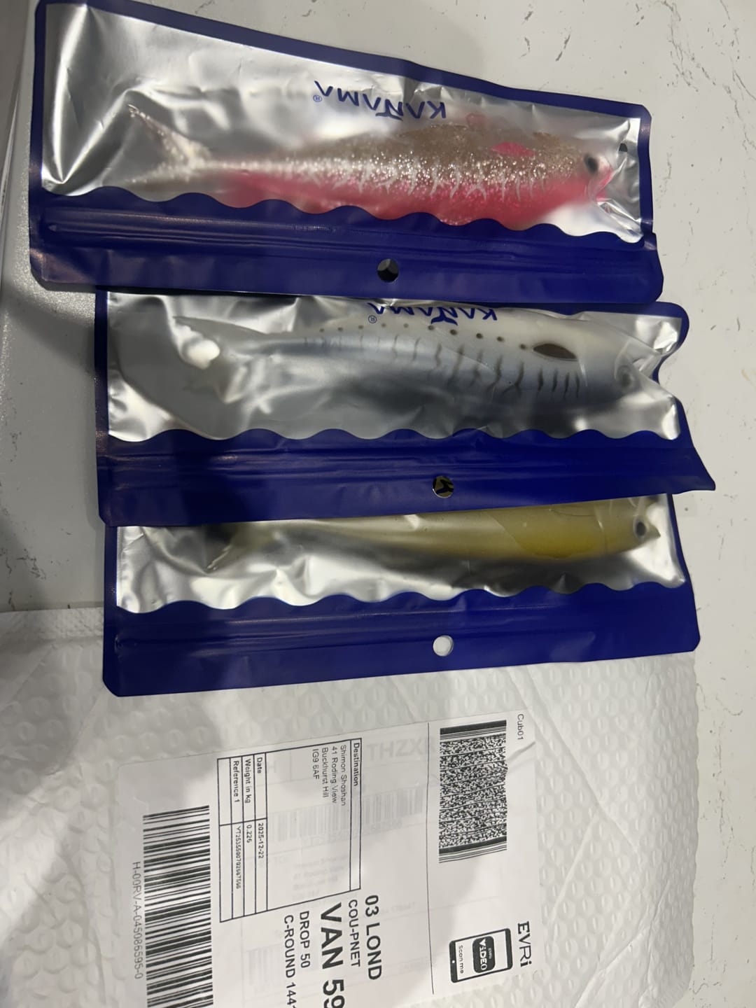 Customer photo review of Kanama SmartDrive Soft Bait — For Smart Bait Mini & Air