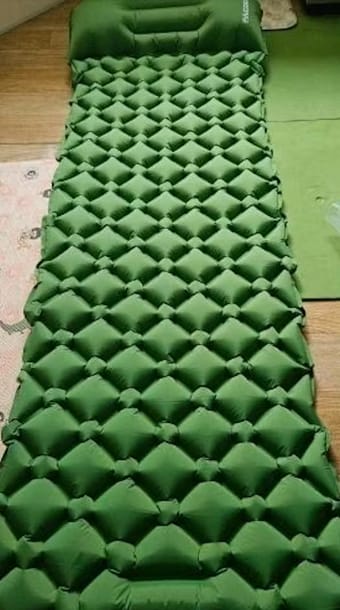 Customer photo review of Ultraleichte & kompakte Isomatte - perfekt für unterwegs