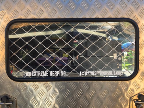 Customer photo review of Personalised YouTube Decal Sticker