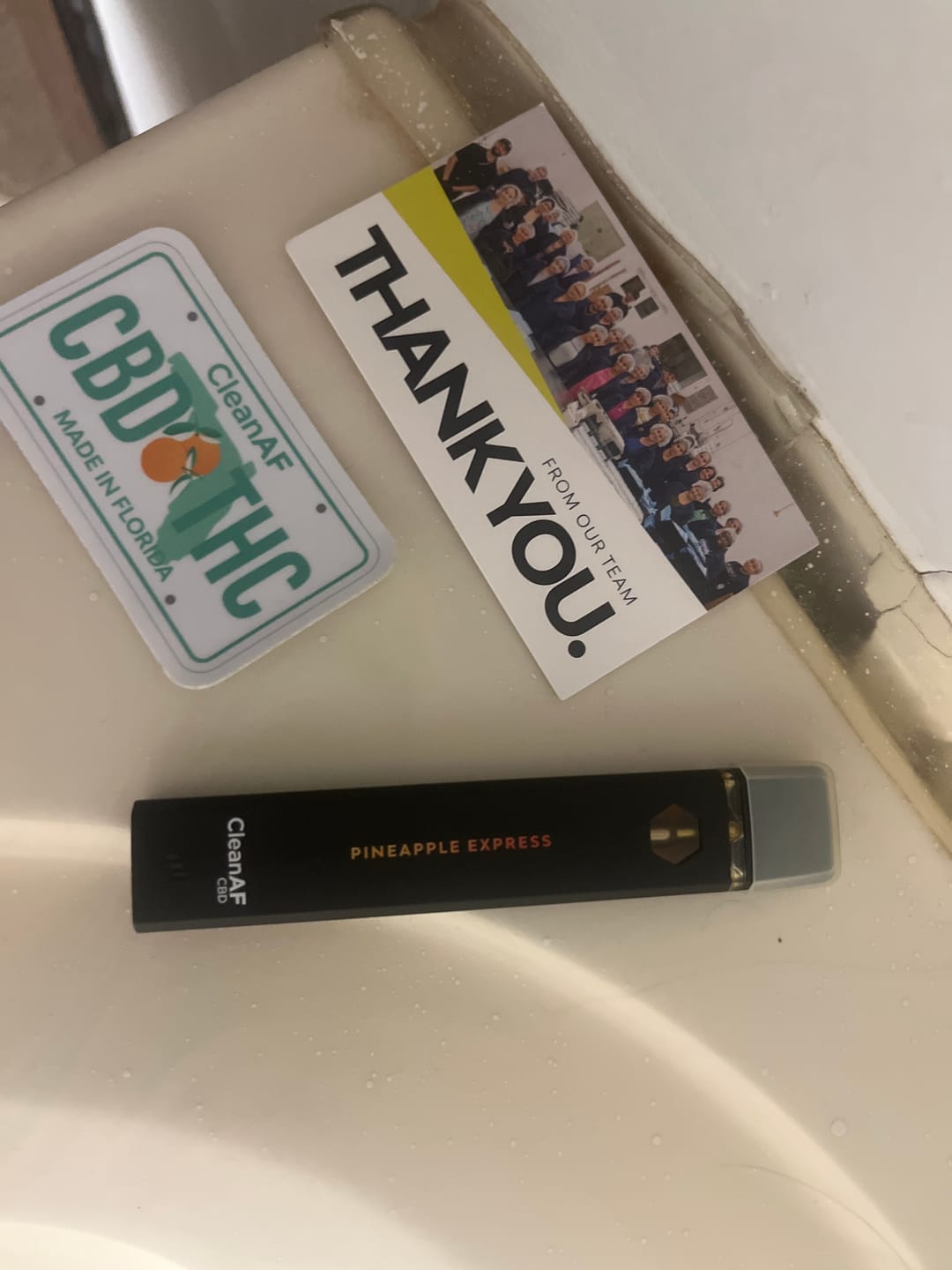 Customer photo review of Pineapple Express Sativa THC Vape Pen