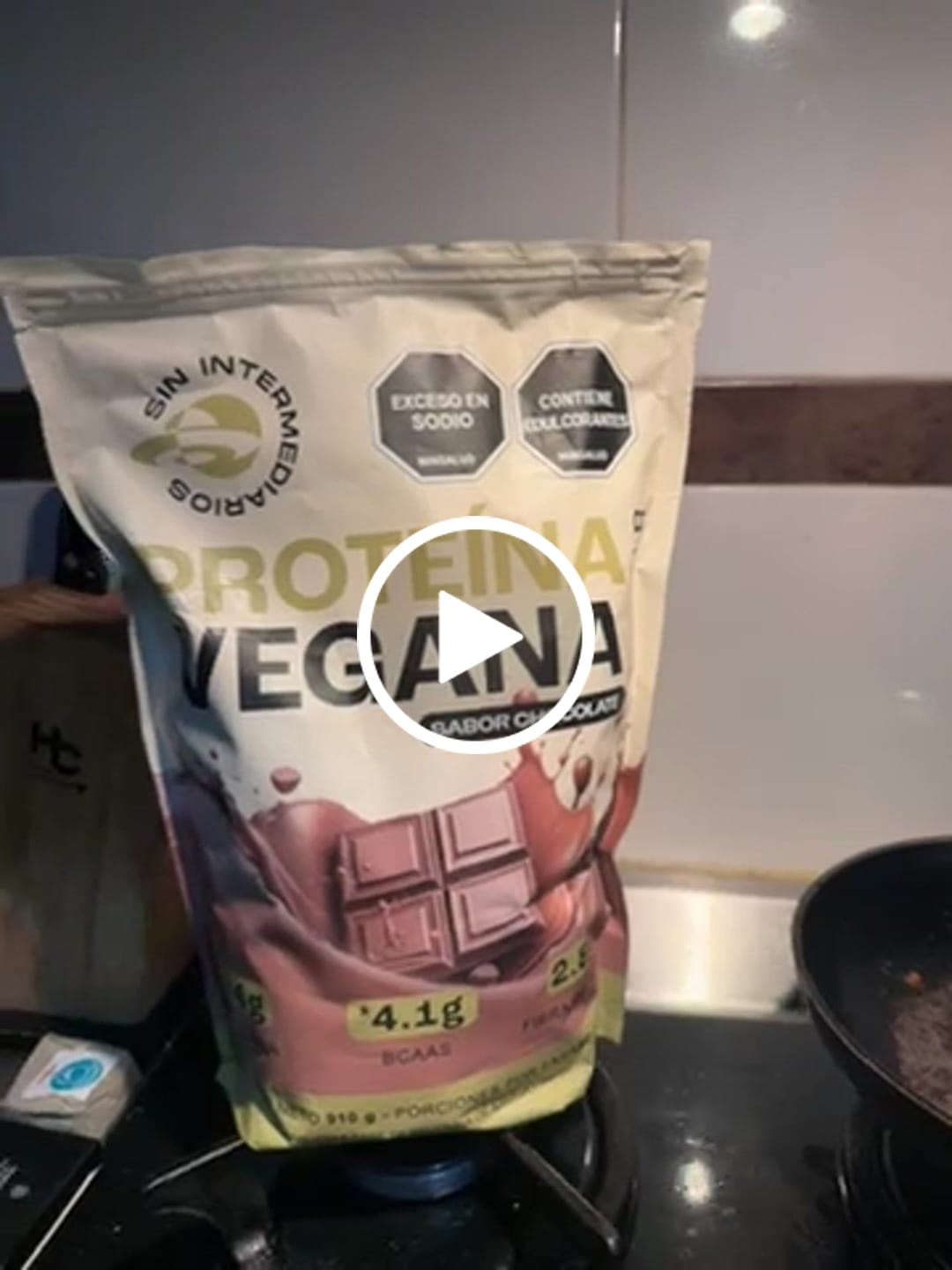 Customer video review of Proteína Vegana