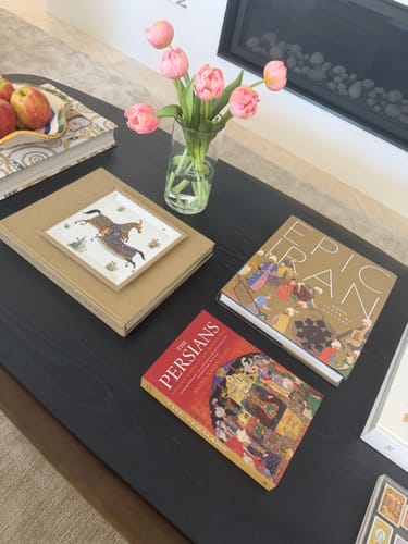 Customer photo review of Pastel pink real touch tulip (3 stems)