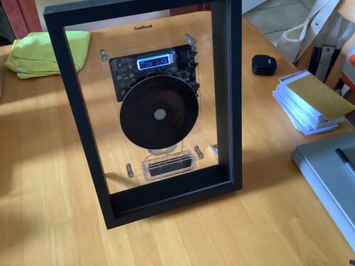 Customer photo review of M1 Acrylic Dust Cover