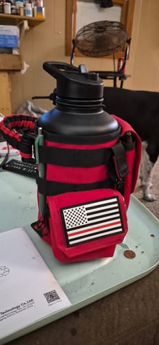 Customer photo review of 64oz Battle Bottle Water Bottles