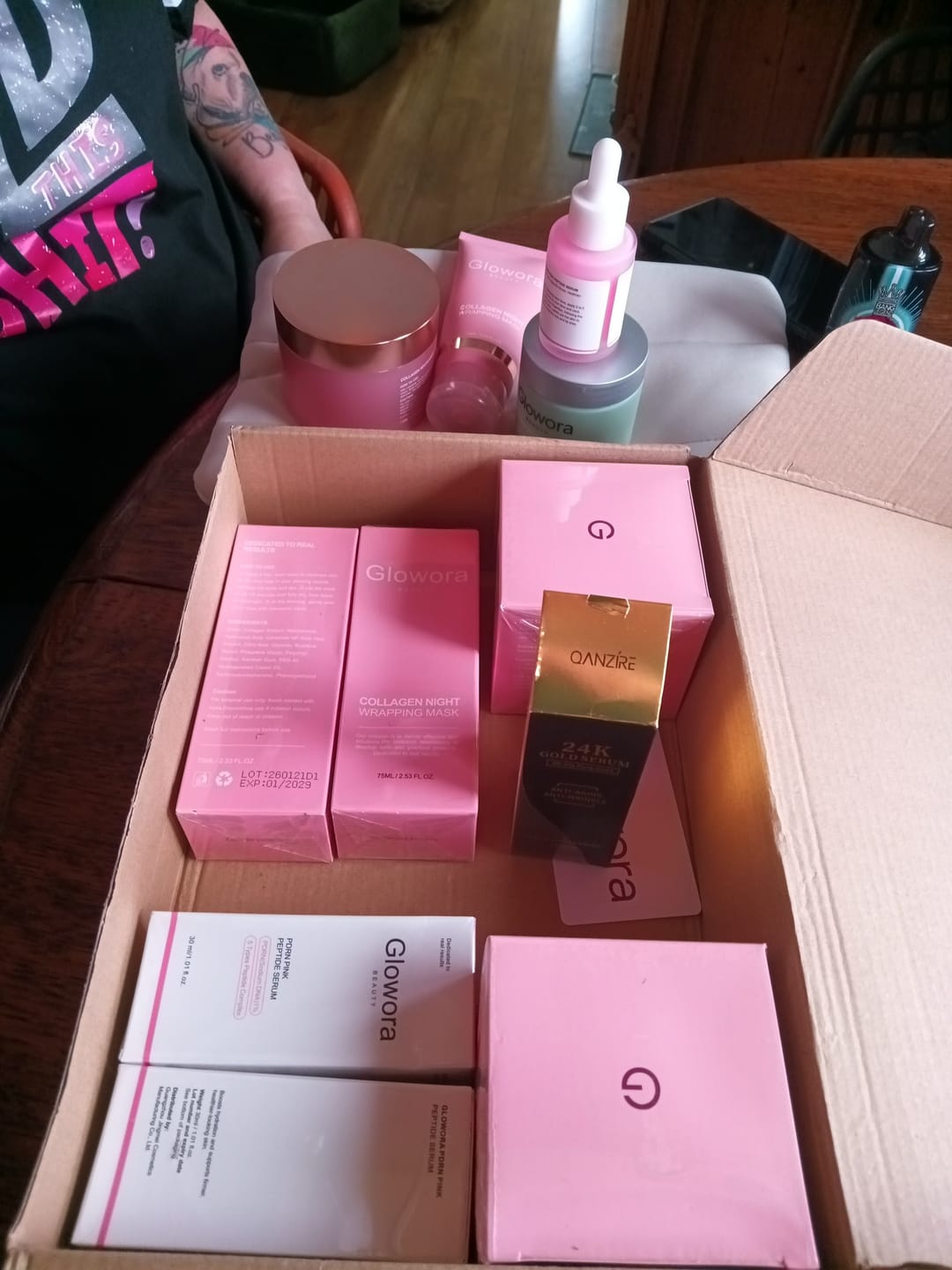 Customer photo review of Bio-Collageen Masker + Kwast