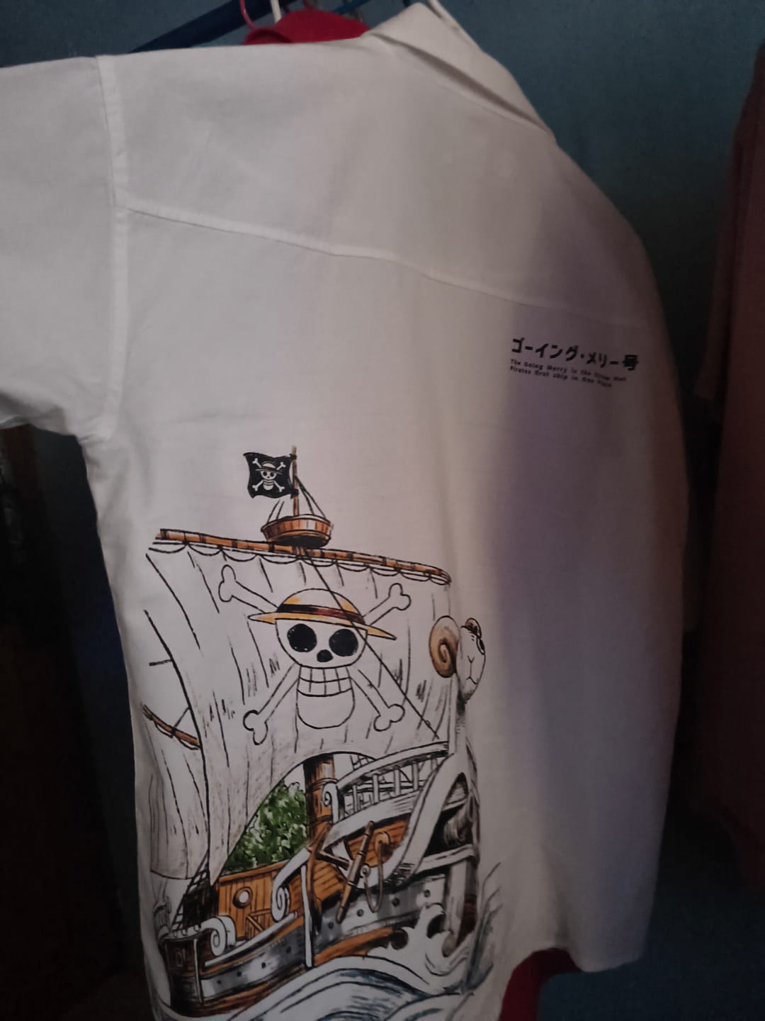 Customer photo review of Camisa Botones Going Merry - One Piece