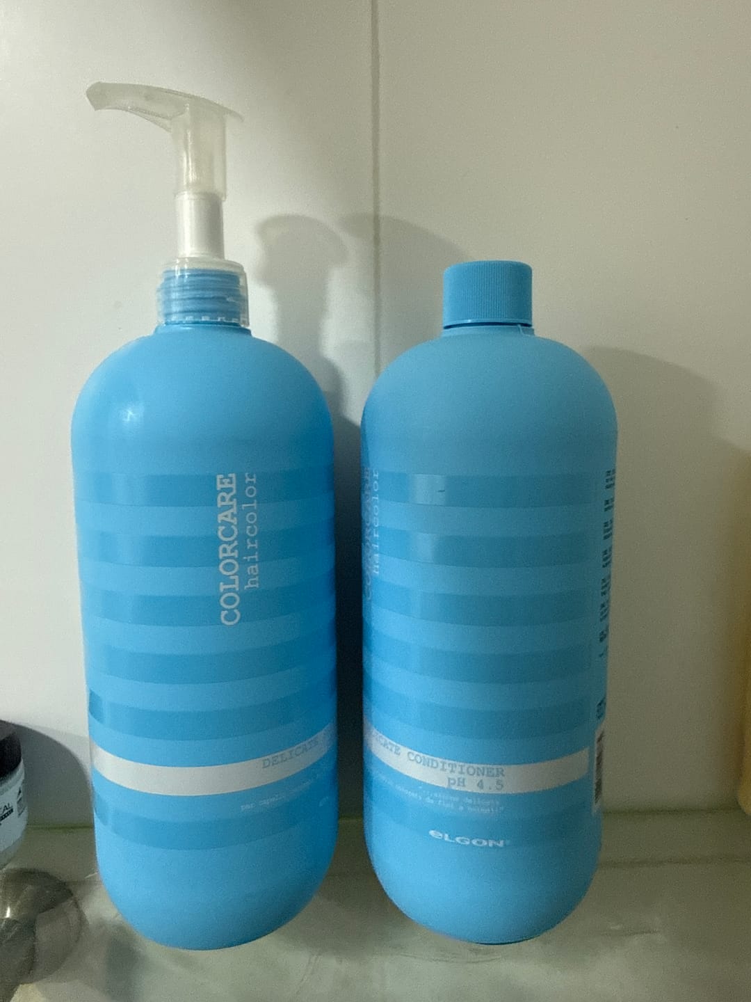 Customer photo review of Shampoo Delicate Colorcare Elgon