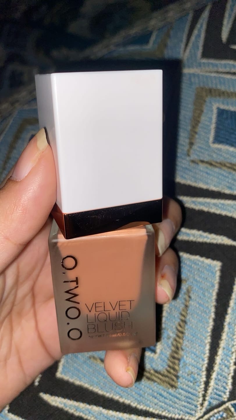 Customer photo review of O.TWO.O LIQUID BLUSH