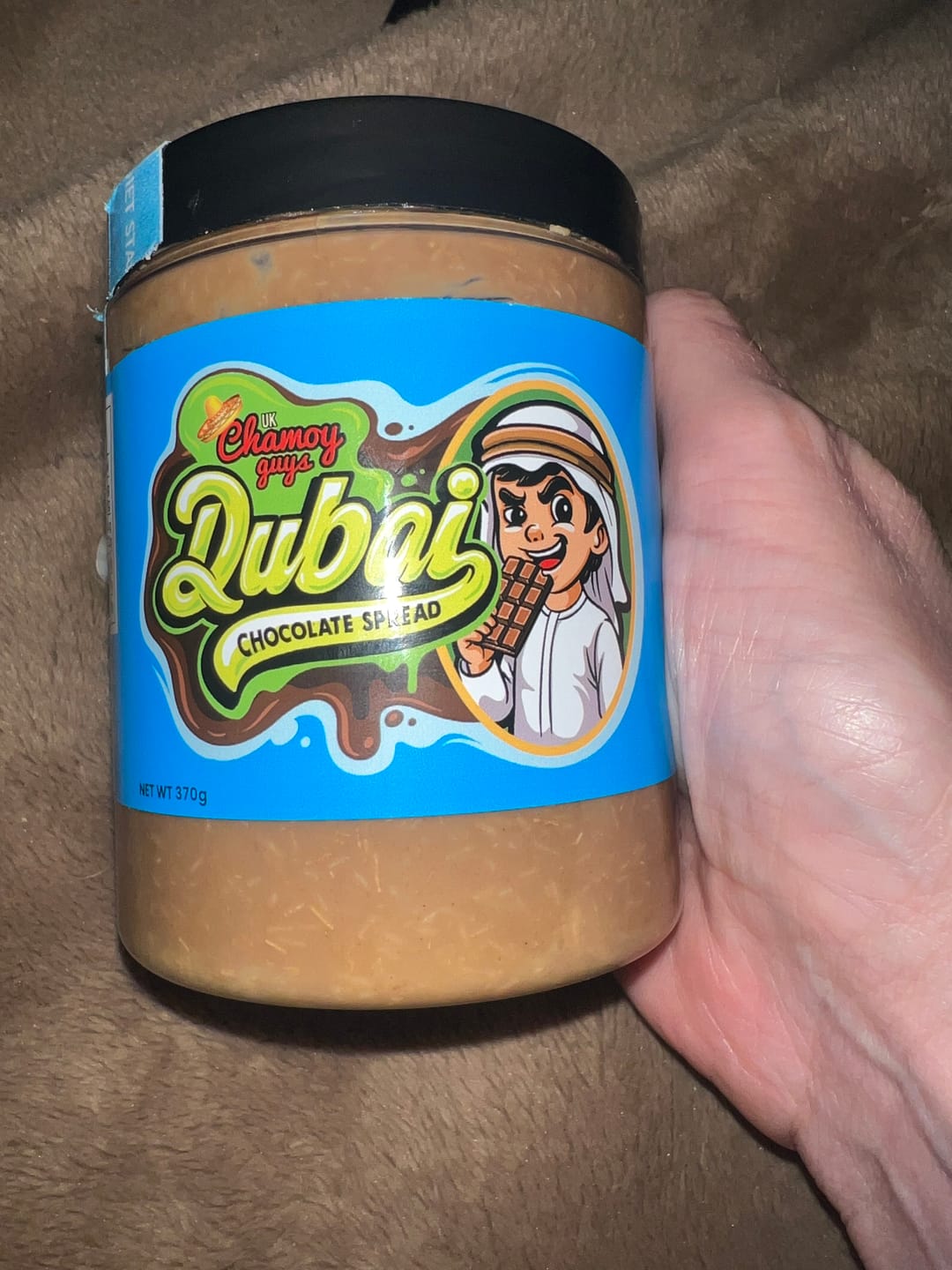 Customer photo review of Dubai Chocolate Pistachio Kunafa Spread