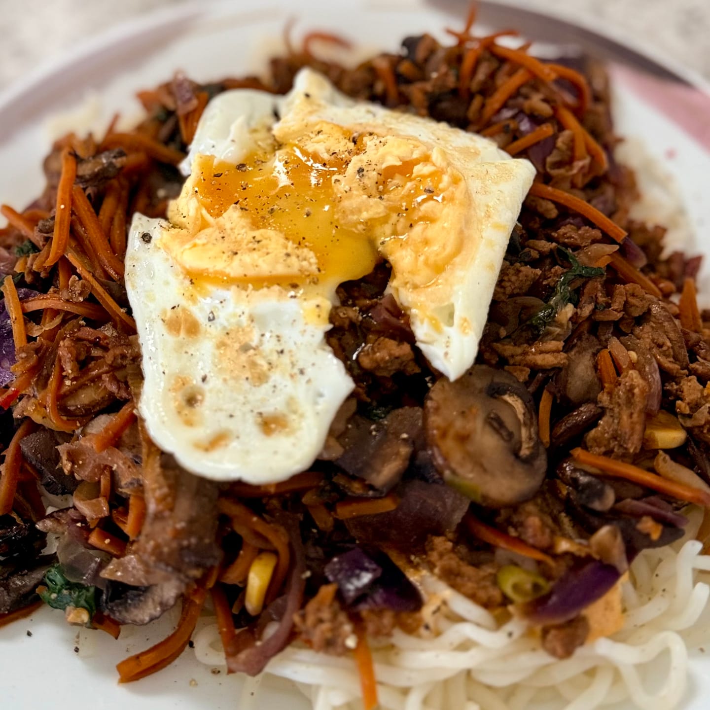 Customer photo review of Qetoe Low Carb Noodles - GLUTEN FREE - 4 PACK (4 x 200g)