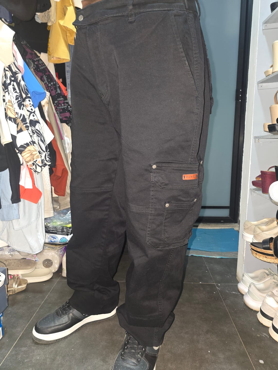 Customer photo review of 6032 - Old Money Twill Cargo Pants
