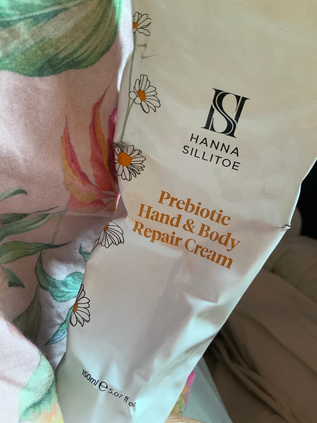 Customer photo review of Prebiotic Hand & Body Repair Cream