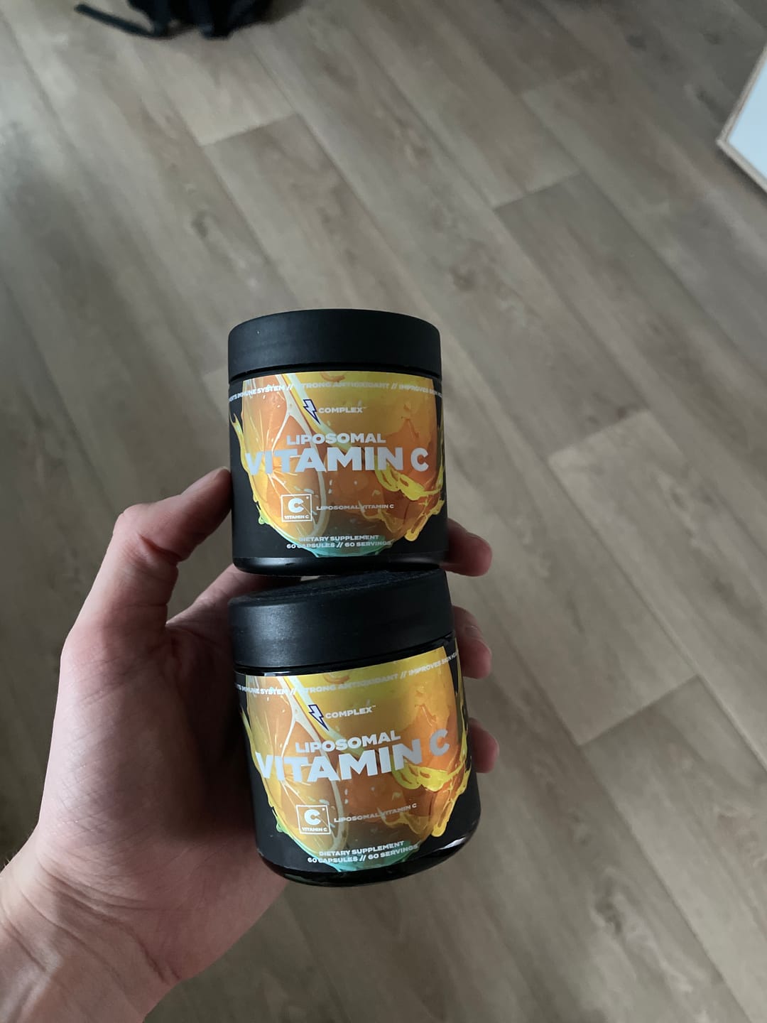 Customer photo review of Liposomal Vitamin C