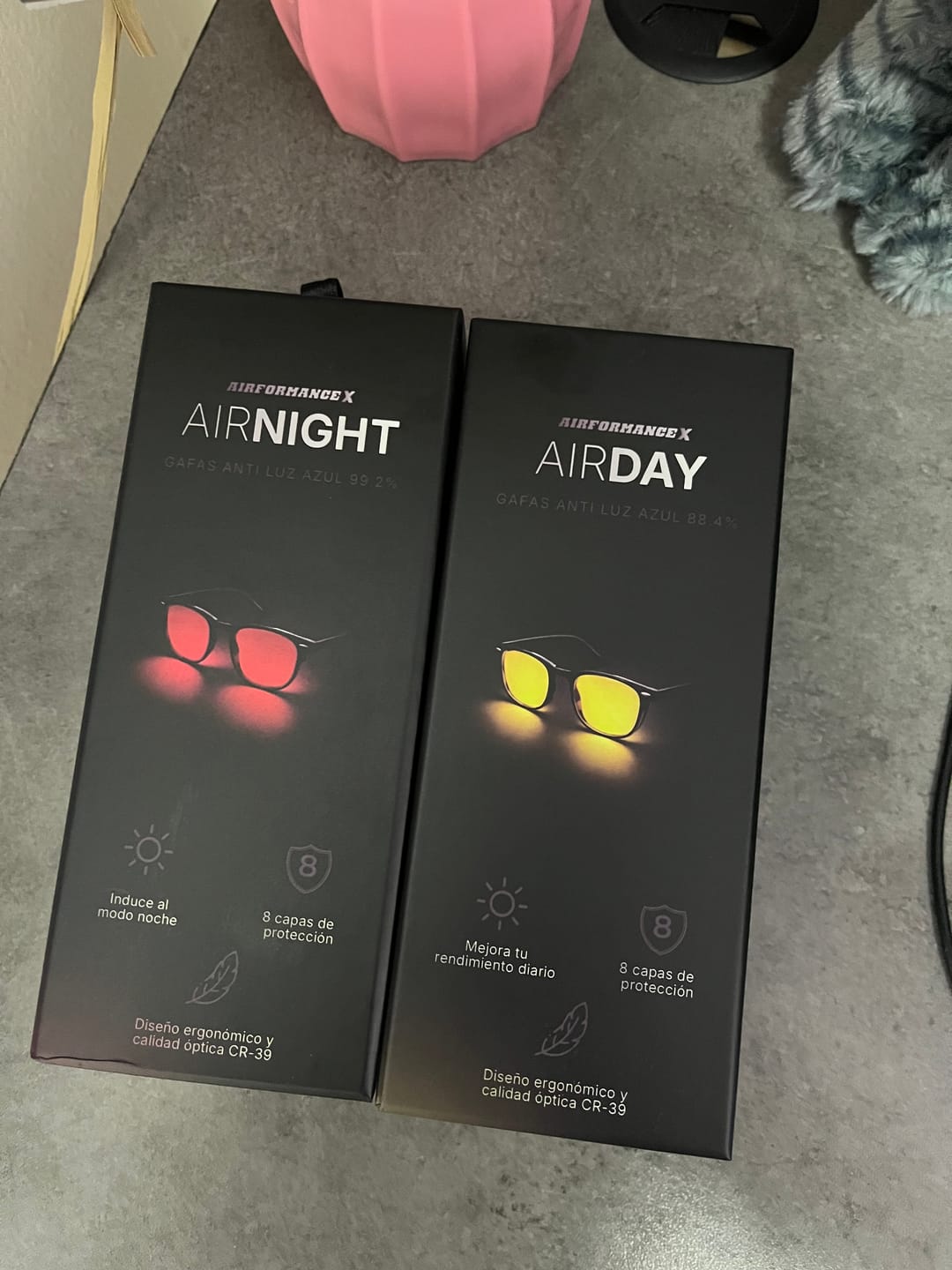 Customer photo review of AirNight® Gafas Filtro Luz Azul 99.2%