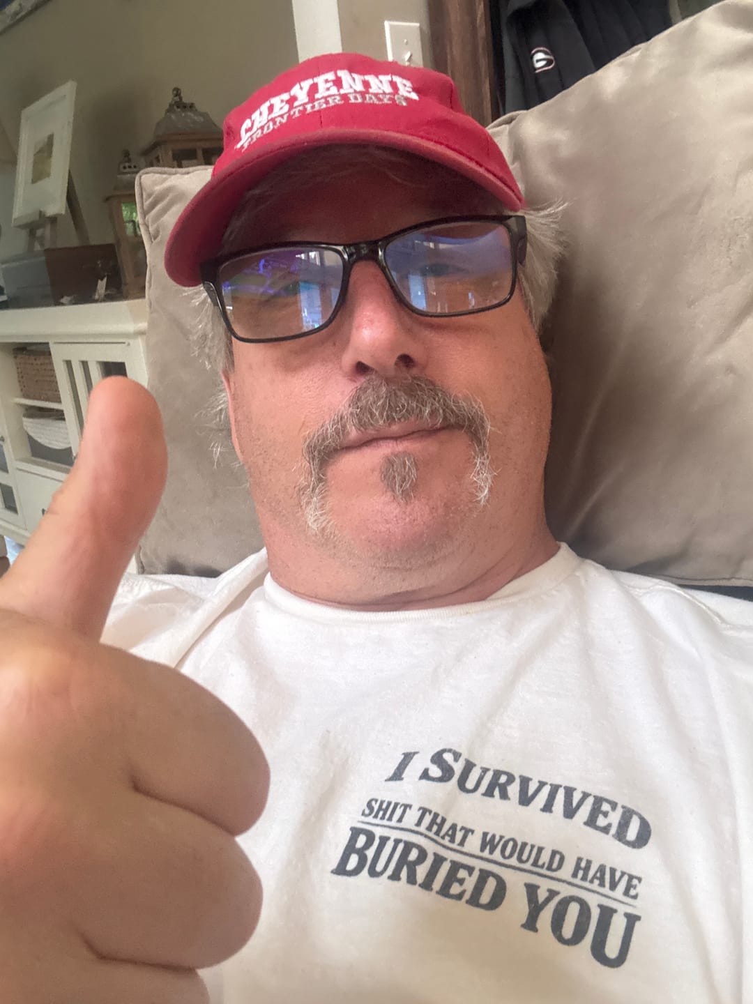 Customer photo review of Ain't Easy Tee
