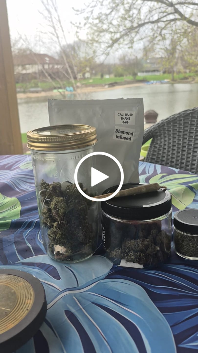 Customer video review of 💎Cali Kush - Diamond Infused Shake 1oz (Buy 1 Get 1)