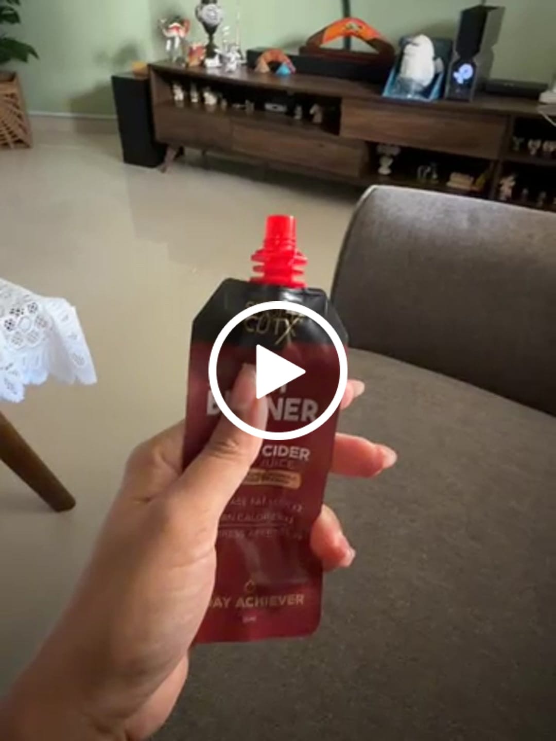 Customer video review of Apple Cider Fat Burner Fruit Juice