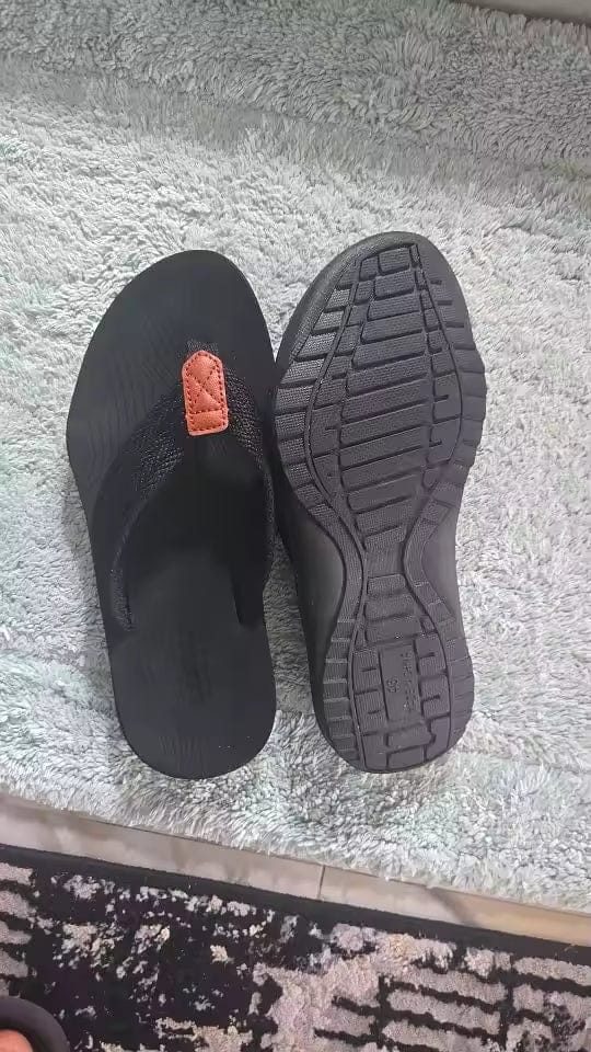 Customer photo review of Tong orthopédique femme à effet mémoire de forme