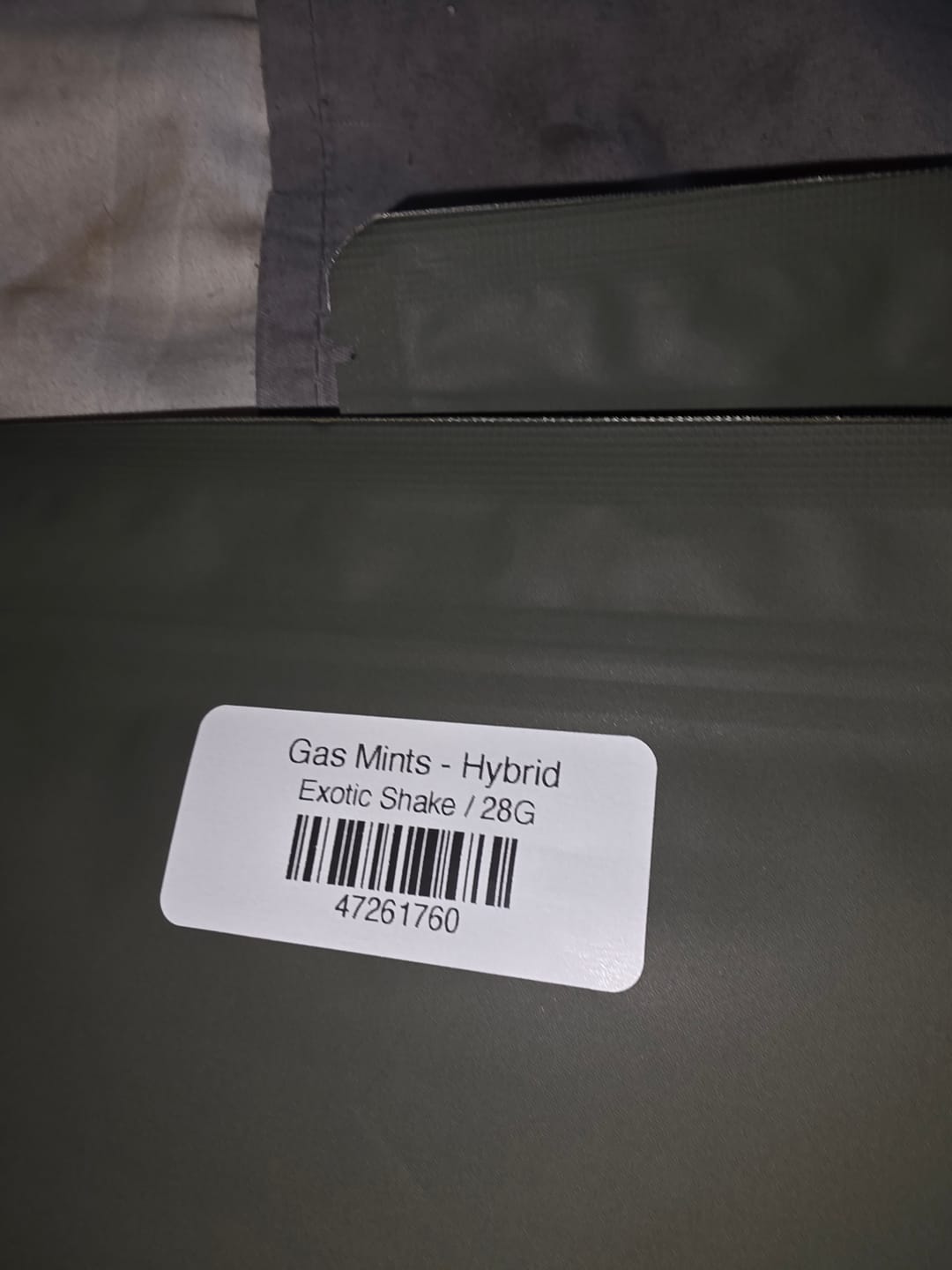Customer photo review of Gas Mints Shake
