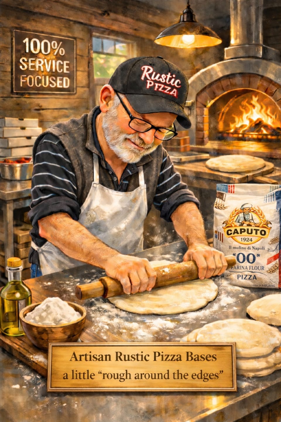 Customer photo review of Caputo | 0 Nuvola Super Flour 5KG