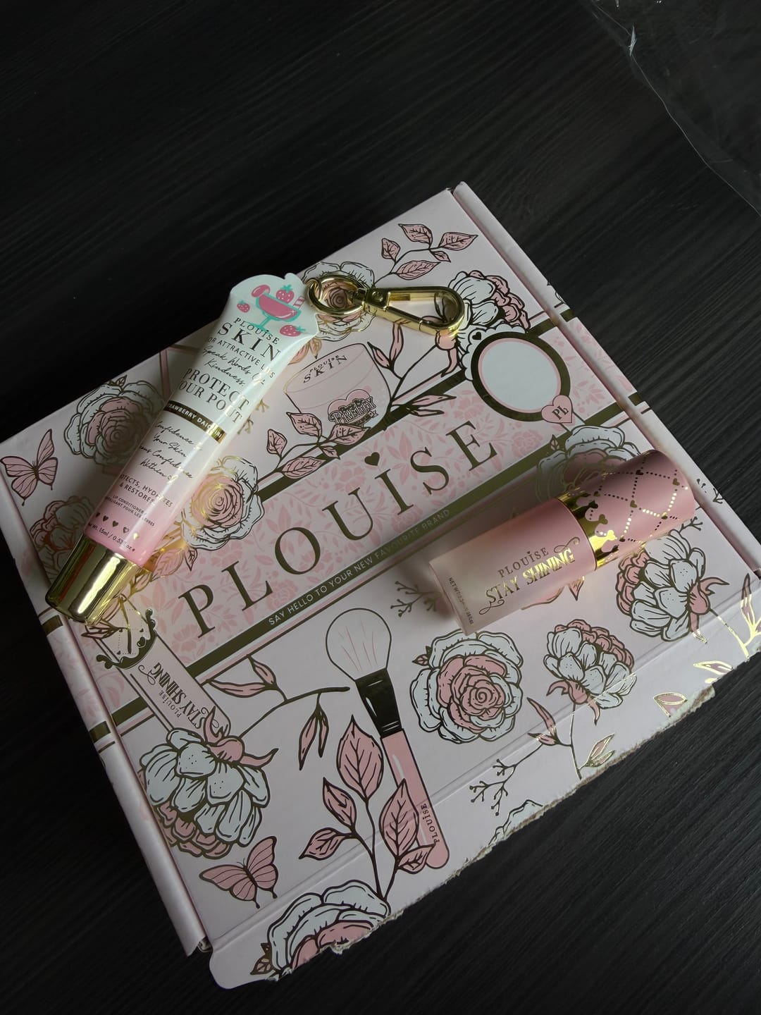 Customer photo review of P.Louise Stay Shining Lip Oil Mini