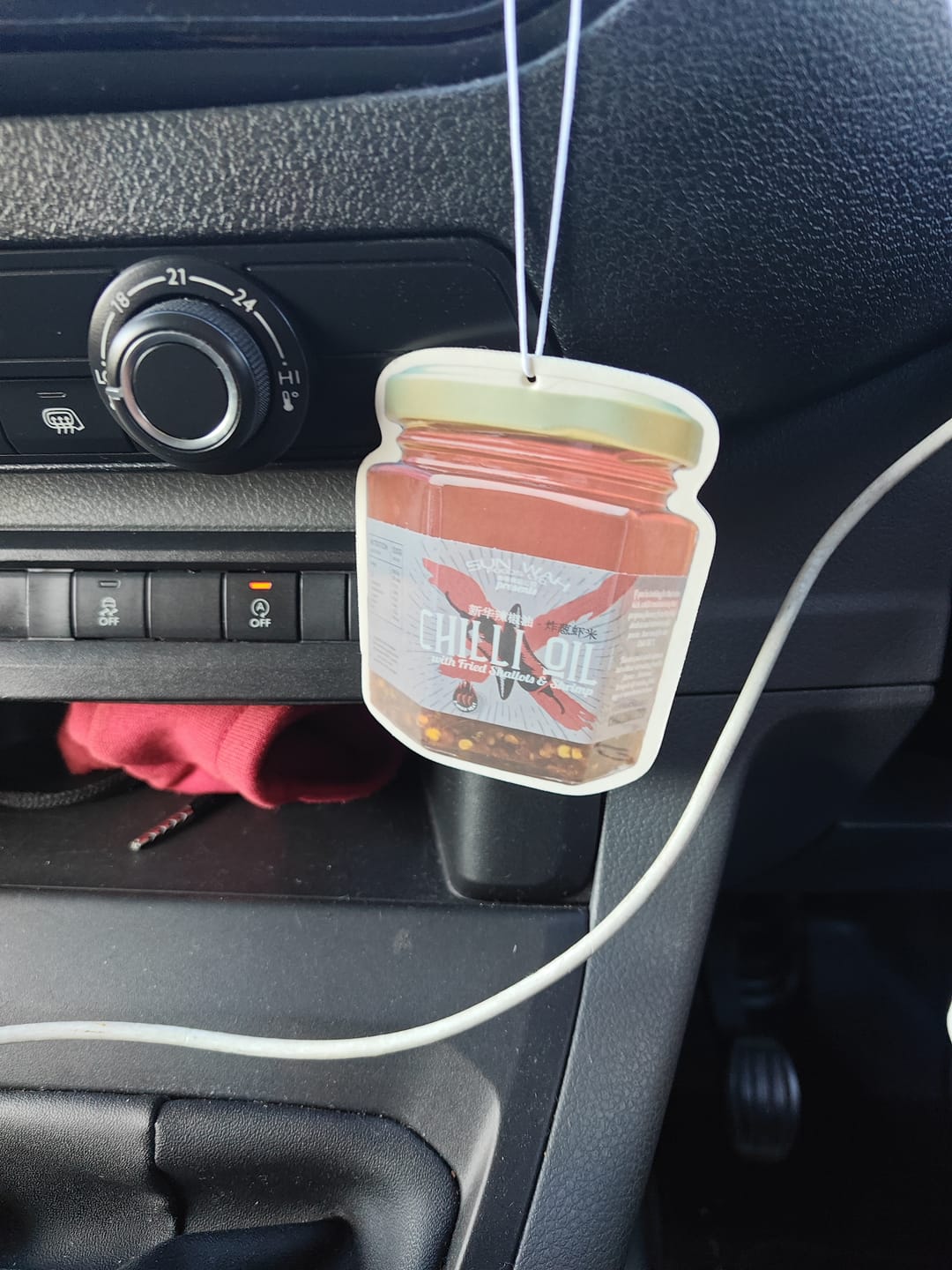 Customer photo review of Promotional Car Air Fresheners - Custom Shape With Your Logo