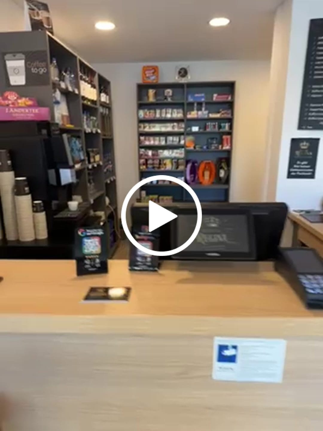 Customer video review of Google Bewertung Aufsteller mit NFC & QR-Code