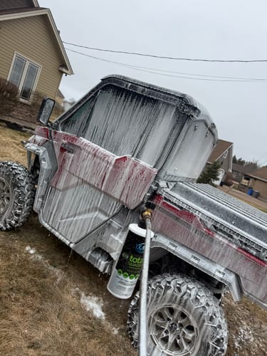 Customer photo review of Total Wash Off-Road Cannon Cartridge