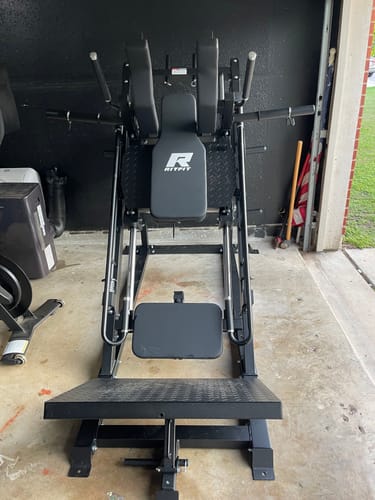 Customer photo review of RitFit GAZELLE PRO 3-In-1 Leg Press and Hack Squat Machine